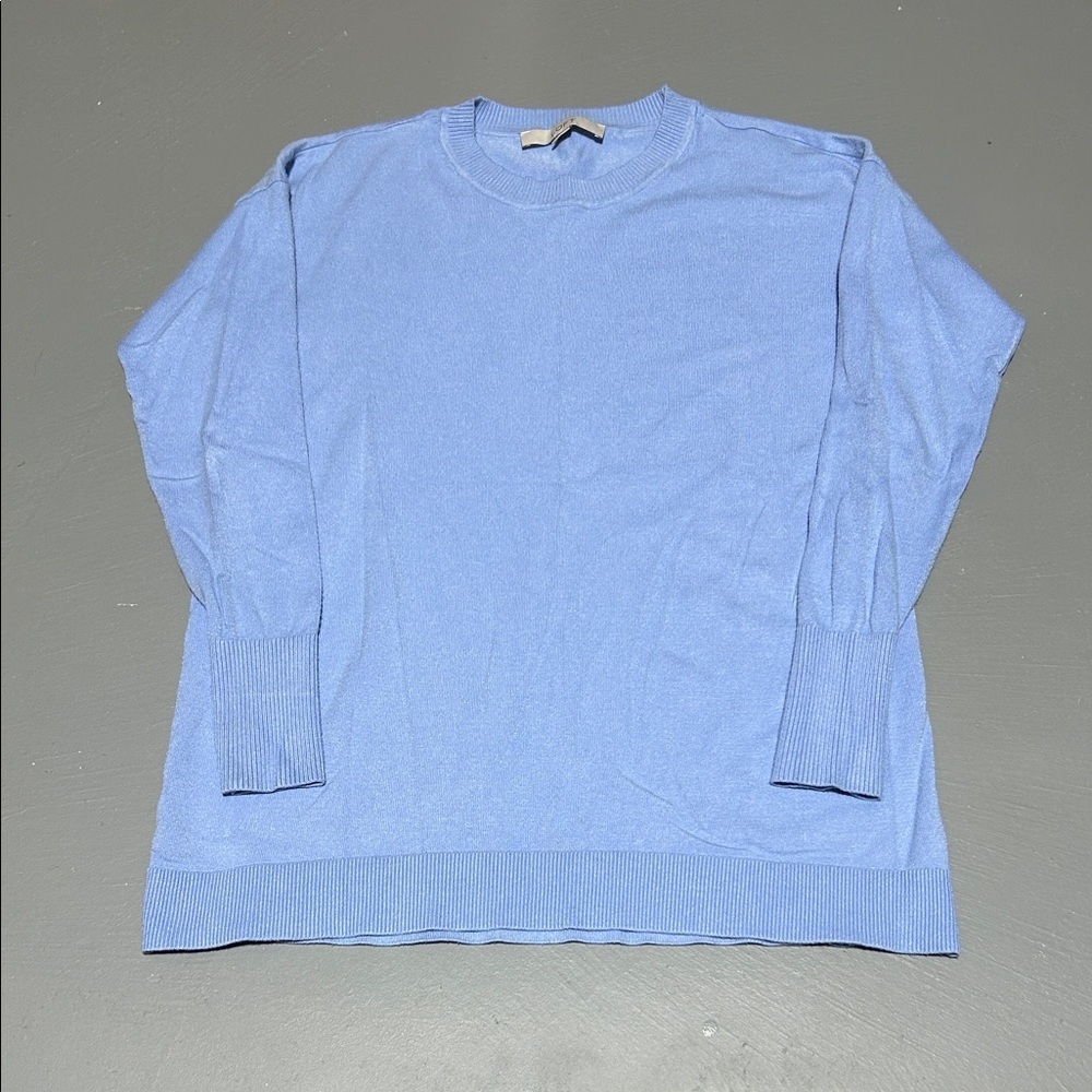 LOFT Blue Light Crewneck Shirt